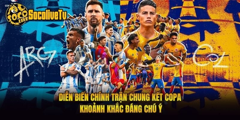 Diễn Biến Chính Trận Chung Kết Copa – Khoảnh Khắc Đáng Chú Ý