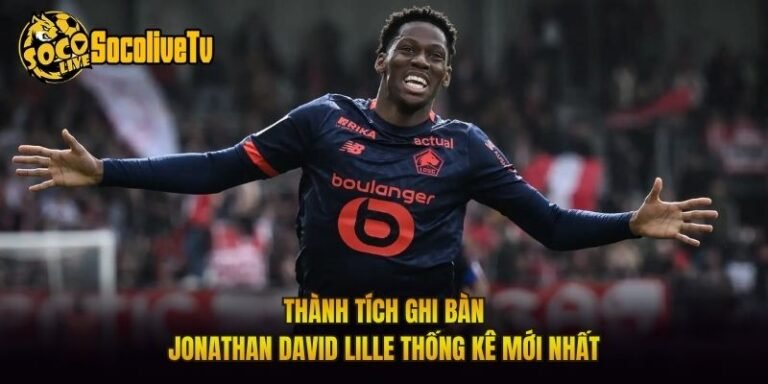 Thành Tích Ghi Bàn Jonathan David Lille Thống Kê Mới Nhất